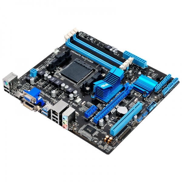 Asus M5A78L-M PLUS / USB3, AMD 760G motherboard socket AM3 +