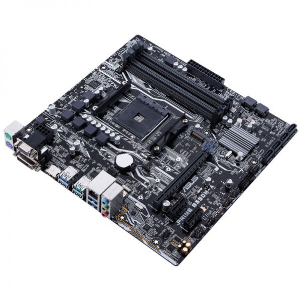 ASUS Prime B350M-A, AMD B350 motherboard socket AM4