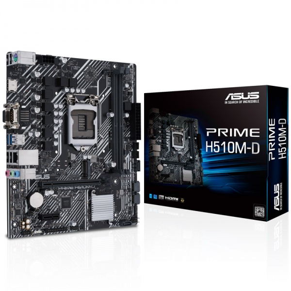 ASUS PRIME H510M-D Intel H510 Mainboard - Socket 1200
