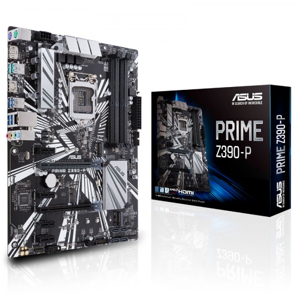 ASUS PRIME Z390-P, Intel Z390 Motherboard - Socket 1151