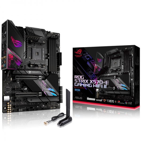 ASUS ROG Strix X570-E Gaming Wifi II, AMD X570 Motherboard - Socket AM4, DDR4
