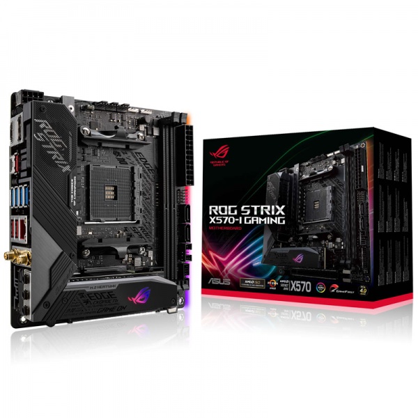 ASUS ROG Strix X570-I Gaming, AMD X570 motherboard - socket AM4 B Grade