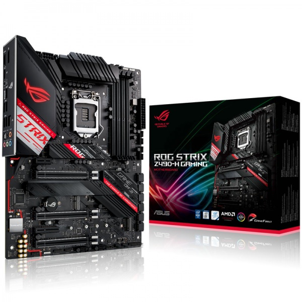 ASUS ROG Strix Z490-H Gaming, Intel Z490 Mainboard - Socket 1200
