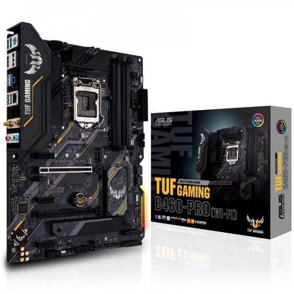 ASUS TUF B460-PRO (WI-FI) Gaming, Intel B460 mainboard - socket 1200