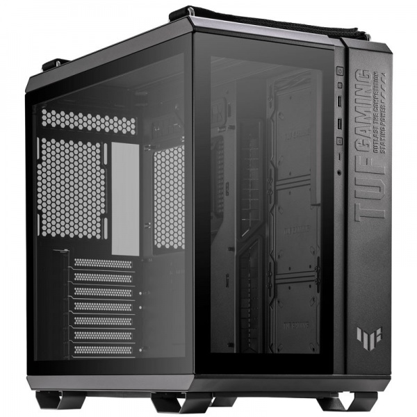ASUS TUF Gaming GT502 Midi Tower, Tempered Glass - black