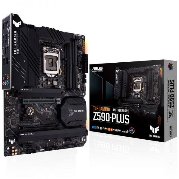 ASUS TUF Gaming Z590-PLUS, Intel Z590 Motherboard - Socket 1200