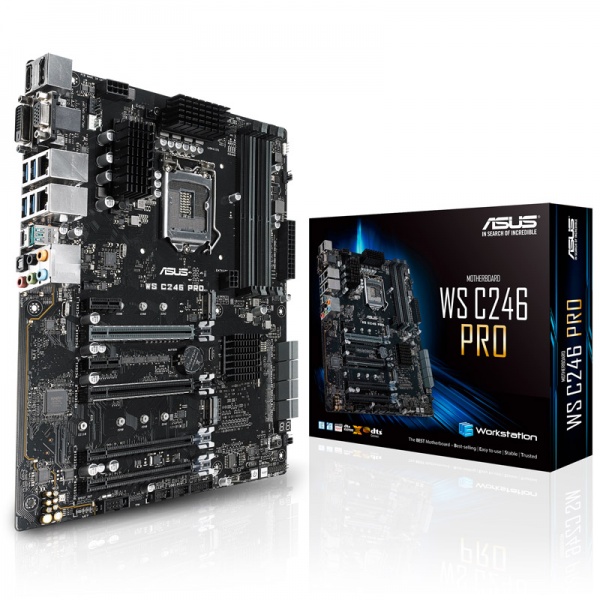 ASUS WS C246 Pro, Intel C246 Mainboard - Socket 1151
