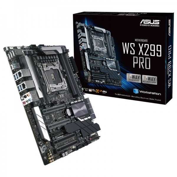 ASUS WS X299 PRO, Intel X299 Mainbaord - Socket 2066