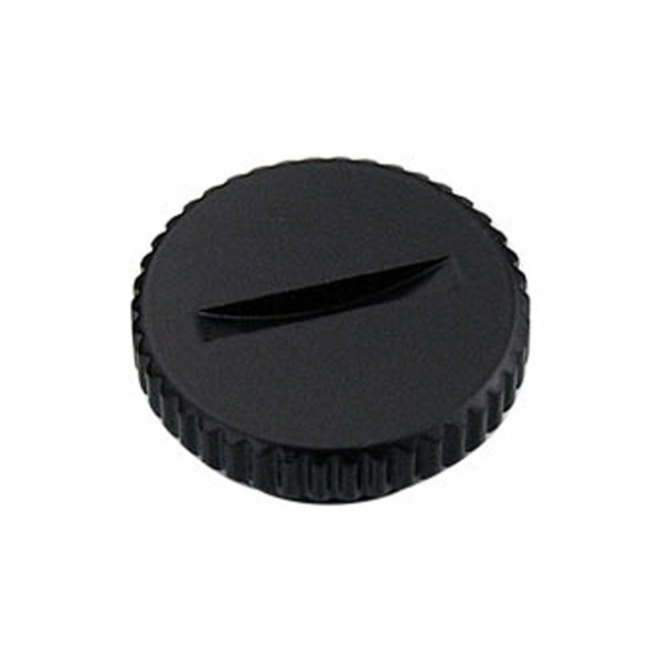 Koolance screw plug G1/4 knurled - black