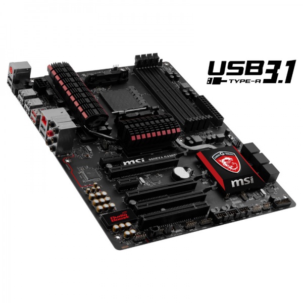 MSI 990FXA gaming, AMD 990FX motherboard - Socket AM3 +