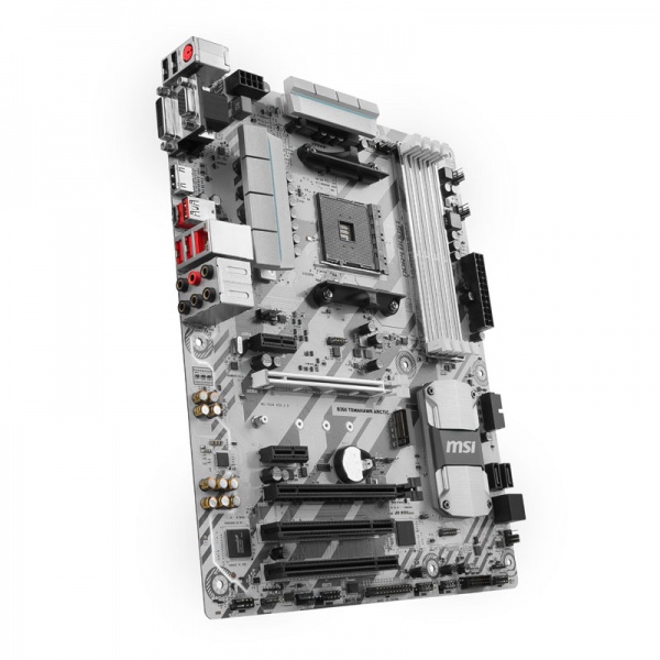 MSI B350 Tomahawk Arctic, AMD B350 motherboard socket AM4