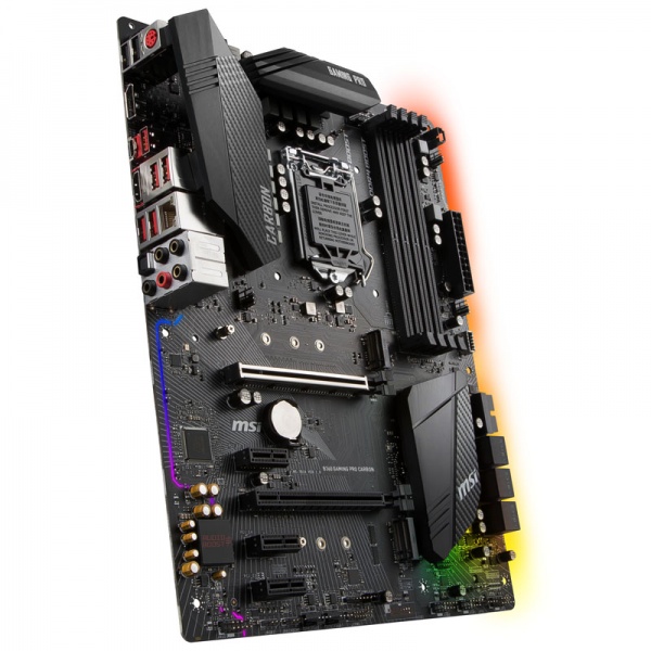 MSI B360 Gaming Pro Carbon, Intel B360 Motherboard - Socket 1151