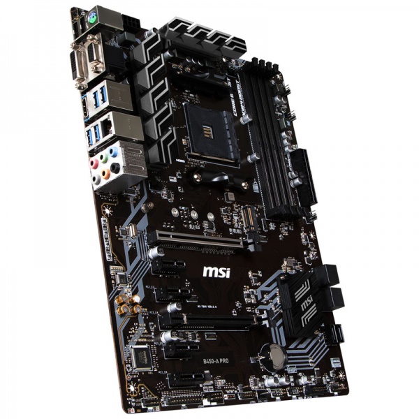 MSI B450-A Pro, AMD B450 motherboard - Socket AM4