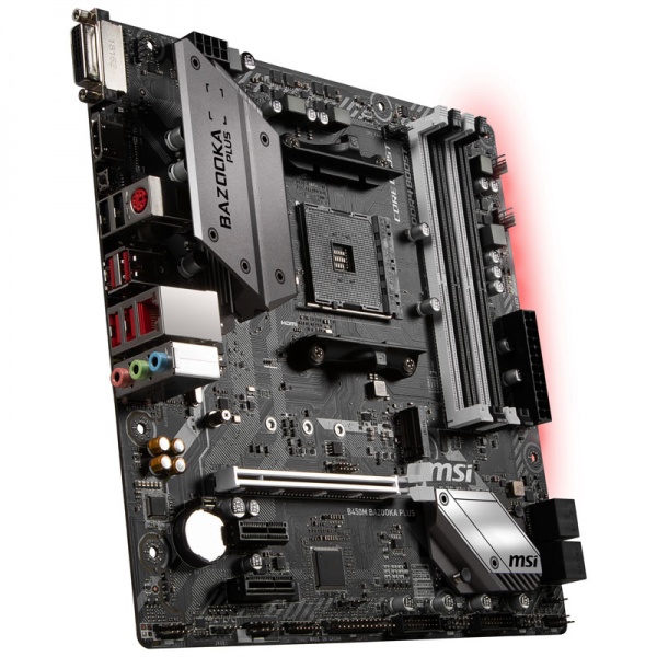 MSI B450M Bazooka Plus, AMD B450 Motherboard - Socket AM4
