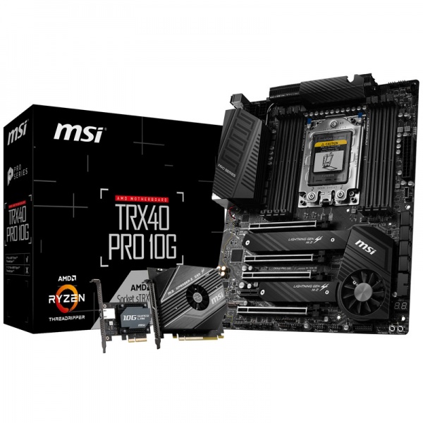 MSI TRX40 Pro 10G, AMD TRX40 motherboard - sTRX4 socket