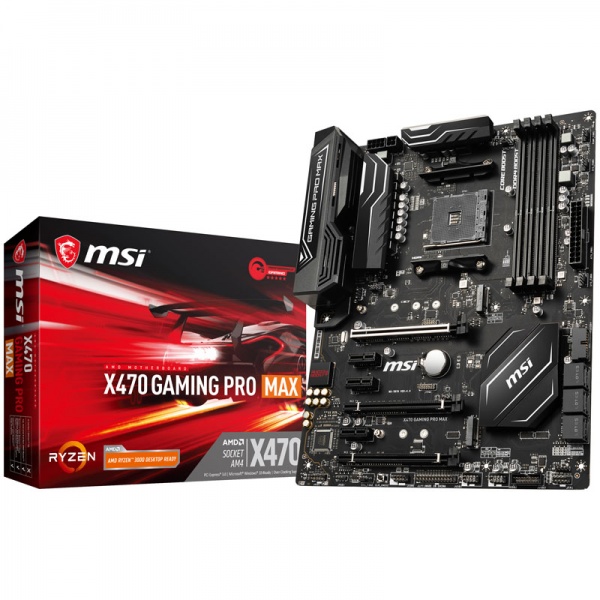 MSI X470 Gaming Pro Max, AMD X470 mainboard, socket AM4