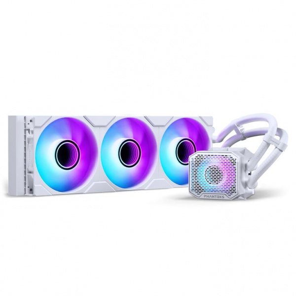 PHANTEKS Glacier One 360M25 Gen2 DRGB AiO Liquid Cooler - 360 mm, White
