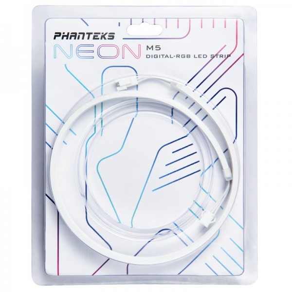 PHANTEKS Neon digital RGB LED strip - 55 cm, white