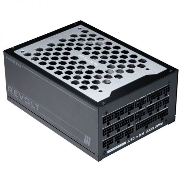 PHANTEKS Revolt 1600W Titanium, ATX 3.0, PCIe 5.0, fully modular - 1600 watts, black