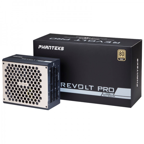 PHANTEKS Revolt Pro 80+ Gold Power Supply, Modular, Power Combo - 1000 Watt