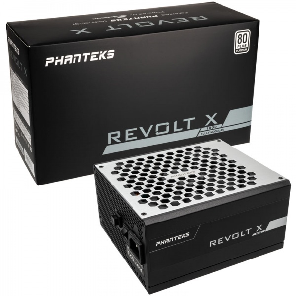 PHANTEKS Revolt X 80+ Platinum power supply, modular - 1000 watts