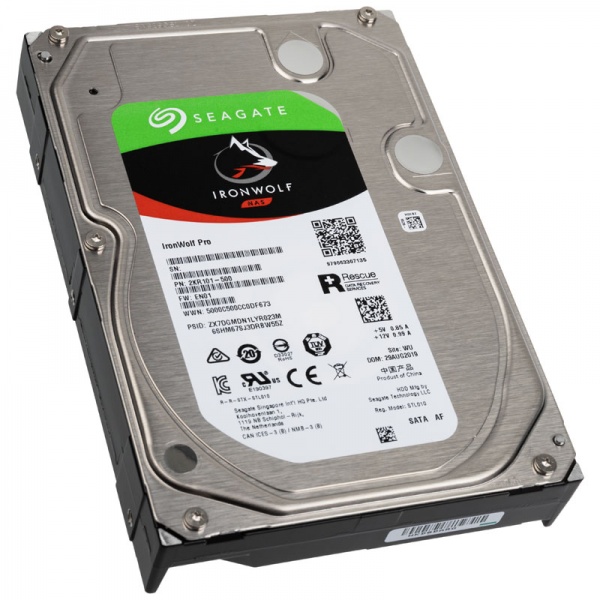 Seagate IronWolf Pro HDD, SATA 6G, 7200 rpm, 3.5 inches - 6 TB