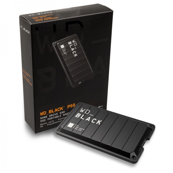 Western Digital Black P50 Game Drive Ssd Usb 3 2 500 Gb Sswd 038 From Watercoolinguk