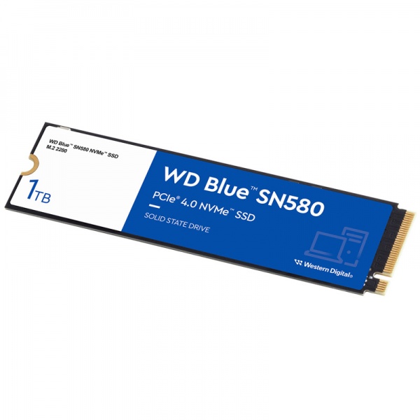 Western Digital Black SN580 NVMe M.2 SSD, PCIe 4.0 M.2 Type 2280 - 1TB GB