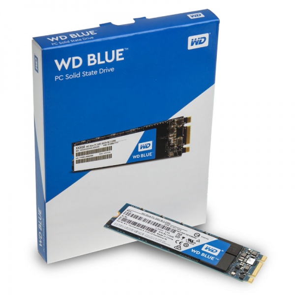 Western Digital Blue M.2 SSD, SATA 6G - 1TB