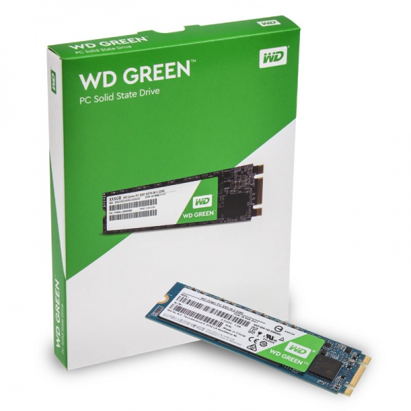 Western Digital Green M.2 SSD, SATA 6G - 120 GB
