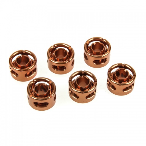 Monsoon Connection Pack of 6 1/4 inch to 19/13mm - Orange