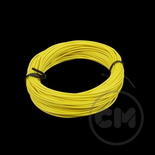 Cable Modders Insulated Copper Pc Cable Lead (18awg) 10m - Yellow