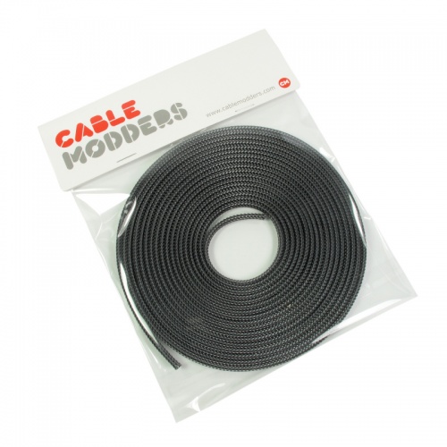 Carbon Fiber Cable Modders U-HD Retail Pack Braid Sleeving - 6mm x 5 meters
