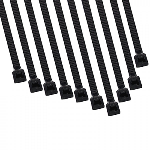 Cable Modders 2.4 x 100mm Cable Ties 10 Pack - Black