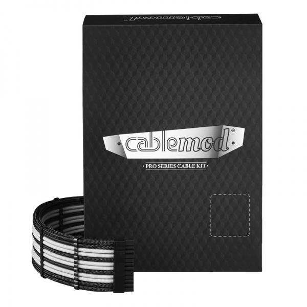 CableMod PRO ModMesh C-Series RMi and RMx Cable Kit - black / white