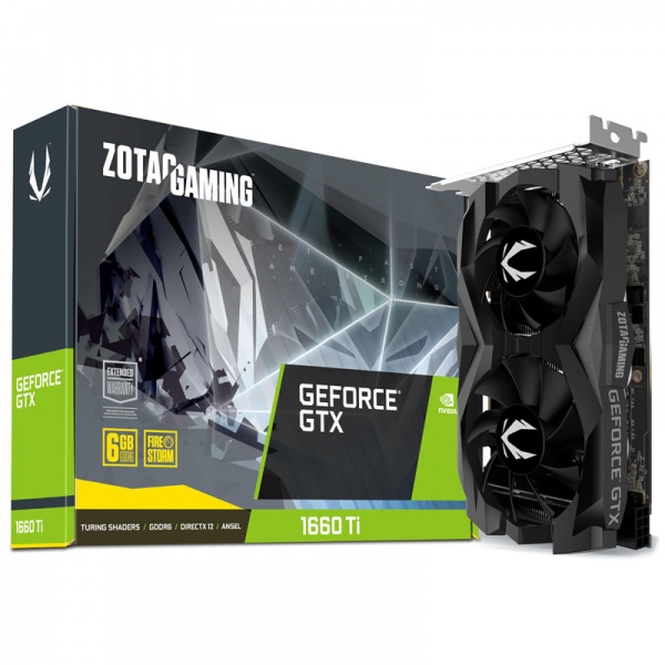 ZOTAC GAMING GeForce GTX 1660 Ti, 6144 MB GDDR6
