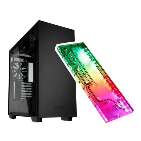 NZXT H700i Black Mid Tower with RGB Distribution Panel