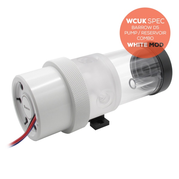 WCUK Spec - Barrow D5 Vario Pump / 90mm Reservoir - White
