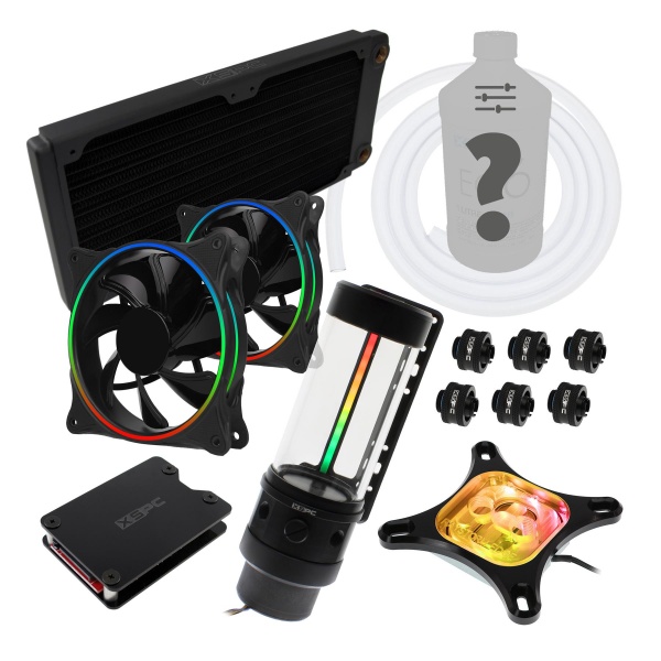 WCUK Spec aRGB 240 XSPC Photon EDGE Watercooling Kit - INTEL