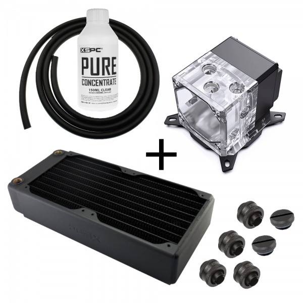 WCUK Spec X240mm, aRGB AIO CPU Watercooling Kit - INTEL