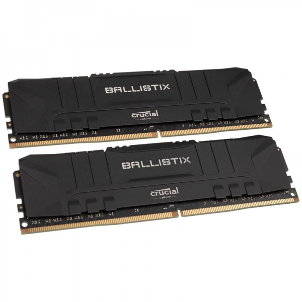 Crucial Ballistix black, DDR4-2666, CL16 - 16 GB dual kit