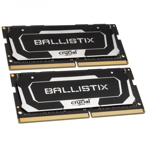 Crucial Ballistix SO-DIMM black, DDR4-3200, CL16 - 64 GB dual kit
