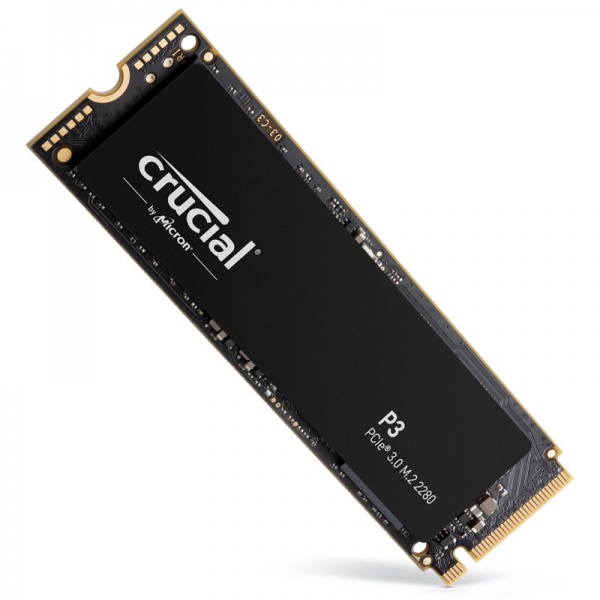Crucial P3 NVMe SSD, PCIe 3.0 M.2 Type 2280 - 1TB