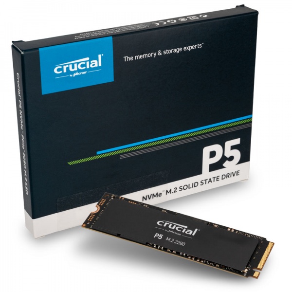 Crucial P5 NVMe SSD, PCIe M.2 Type 2280 - 250 GB