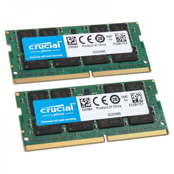 Crucial SO-DIMM, DDR4-2133, CL15 - 16 GB Kit