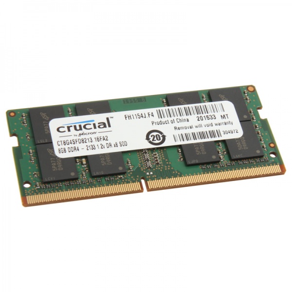 Crucial Value Series SO-DIMM, DDR4-2133, CL15 - 8GB