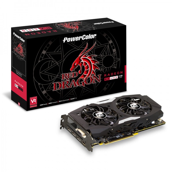 PowerColor Radeon RX 480 Red Dragon, 4096 MB GDDR5