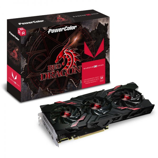 PowerColor Radeon RX Vega 56 Red Dragon, 8192 MB HBM2