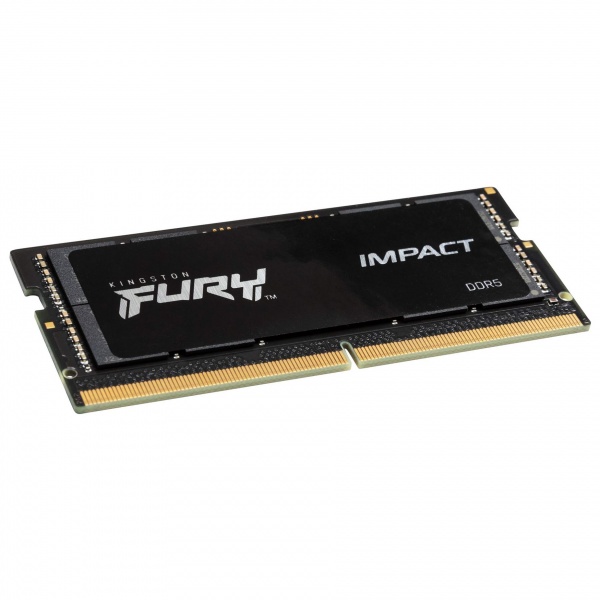 Kingston Fury Impact SO-DIMM, DDR5-4800, CL38 - 16GB