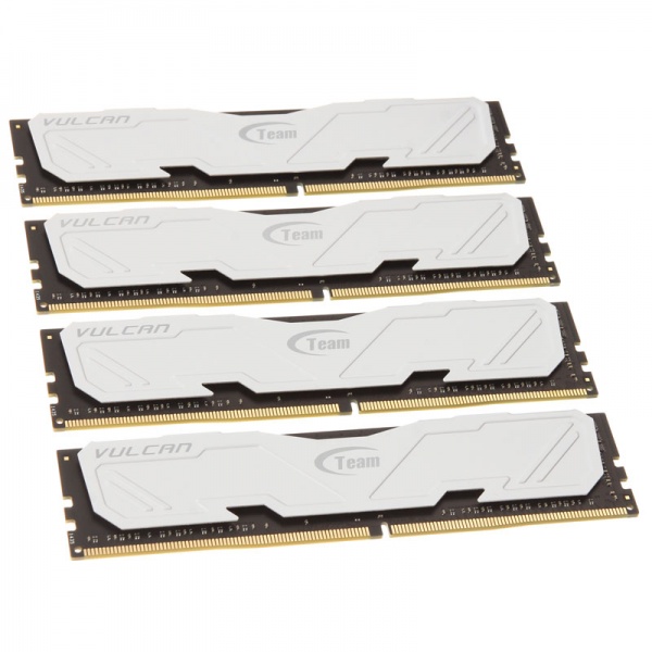 Team Group Vulcan Series White, DDR4-3000, CL16 - 16 GB Kit